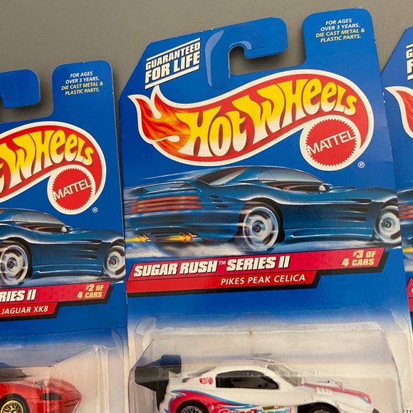 NIP set of 3 Hot Wheels Sugar Rush cars from 1998 - Picture 2 of 5